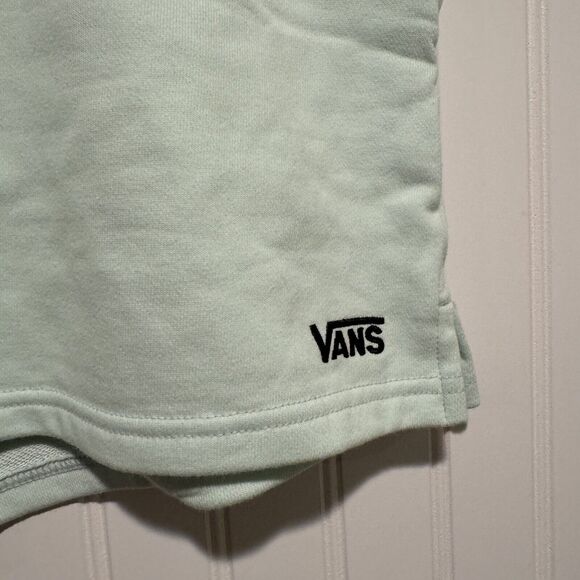 Vans Mint Green Sweat Shorts Size XL - Picture 2 of 6
